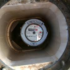 water meter in ground