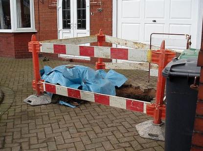 If the blocked drain is located under your house, garden or drive way, you will be responsible for the cost of repairs.